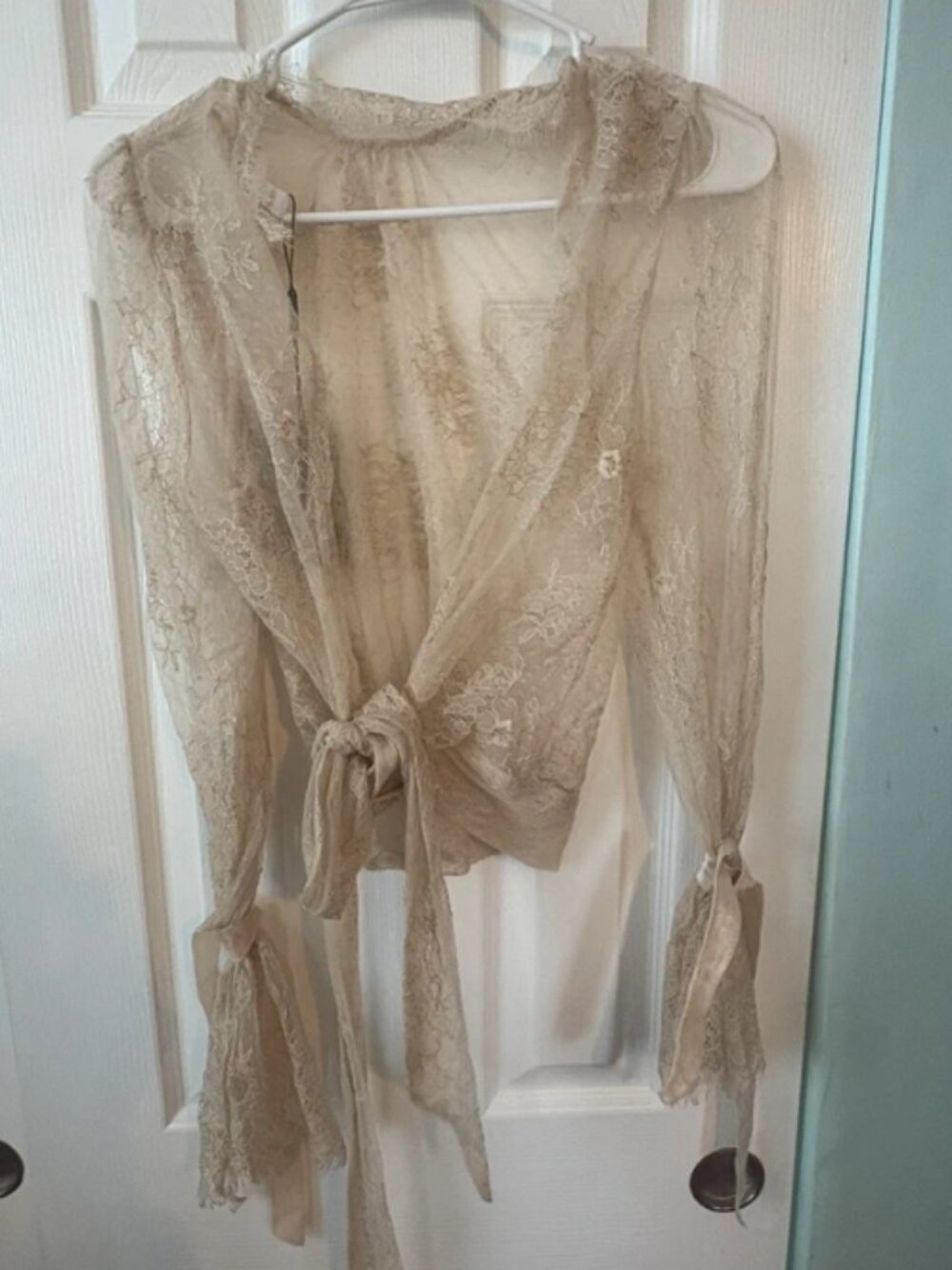 Lace Sheer Over Top